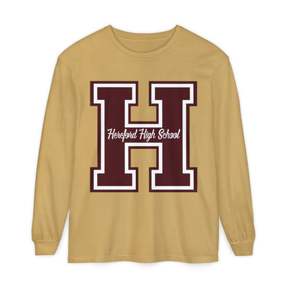 Garment-Dyed Long Sleeve Tee