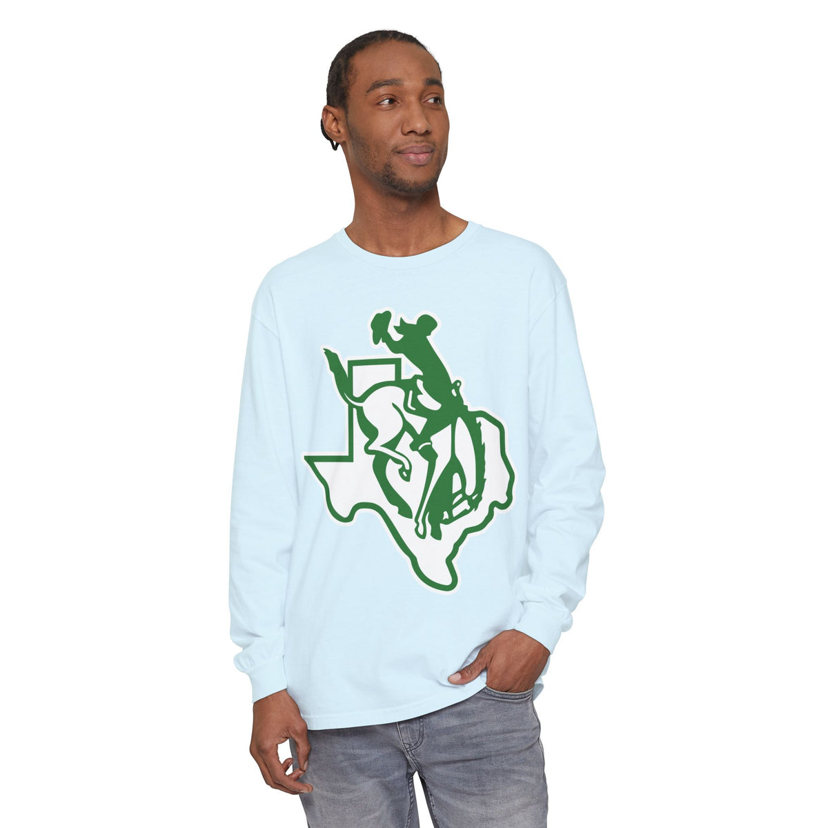 Garment-Dyed Long Sleeve Tee