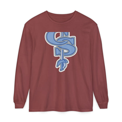 Garment-Dyed Long Sleeve Tee
