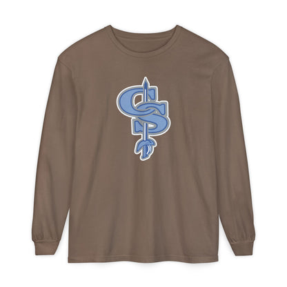 Garment-Dyed Long Sleeve Tee