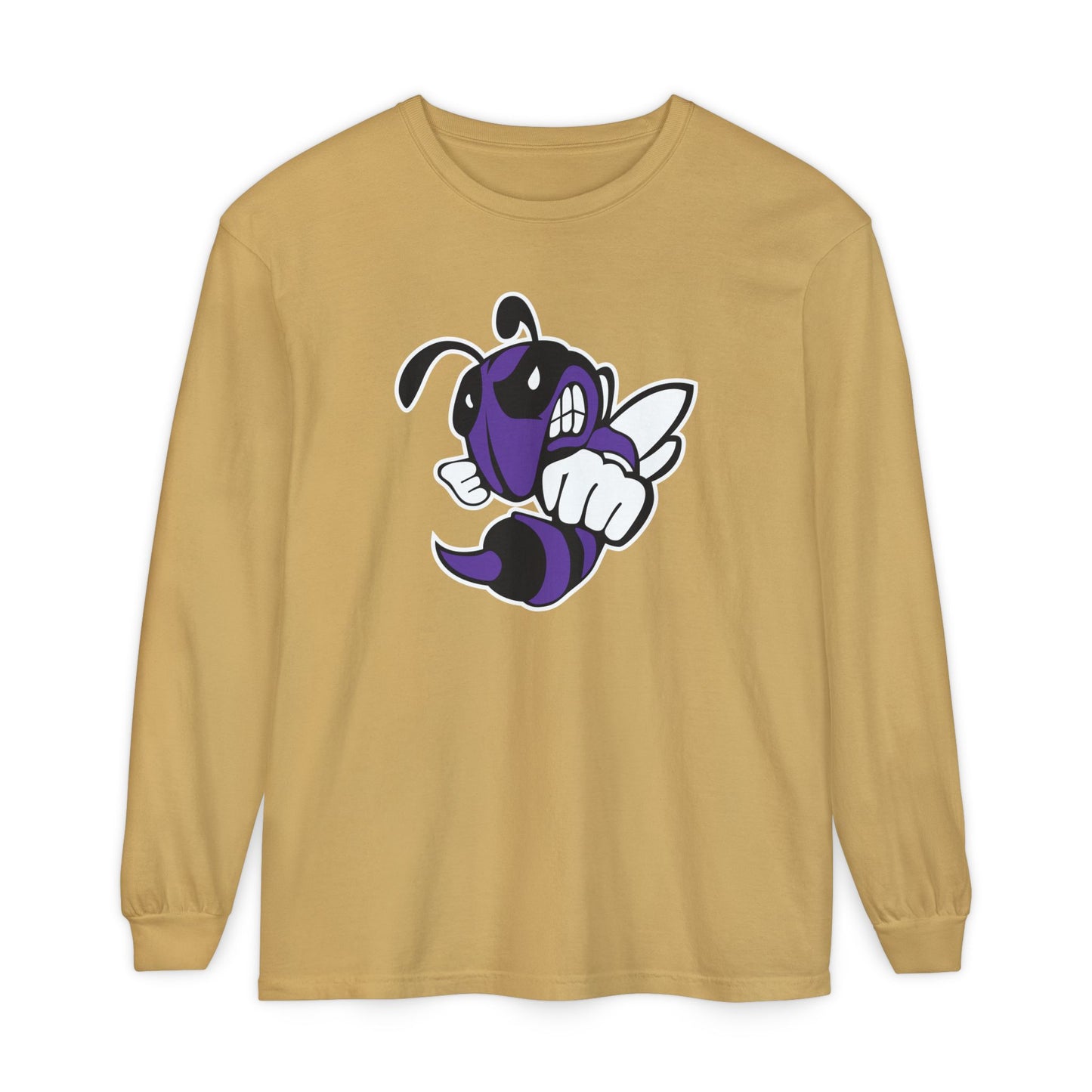 Garment-Dyed Long Sleeve Tee