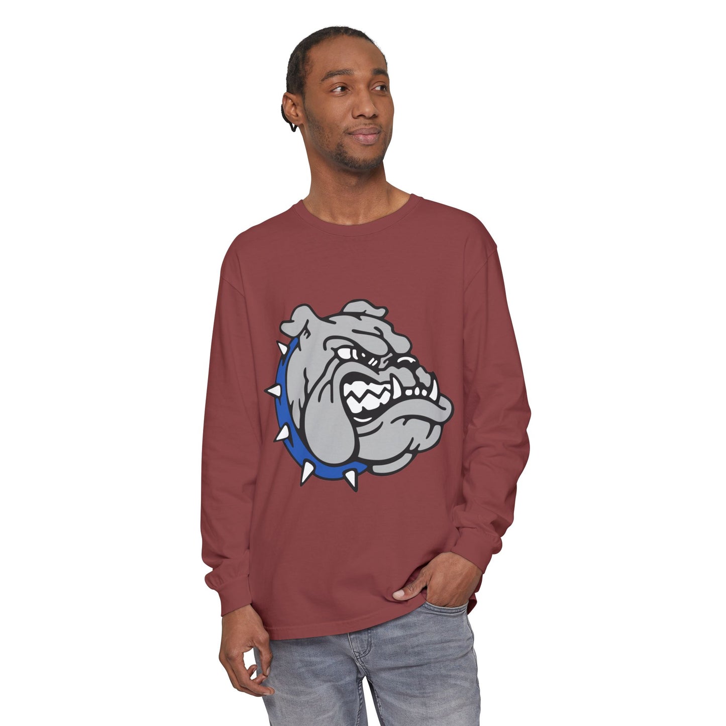 Garment-Dyed Long Sleeve Tee