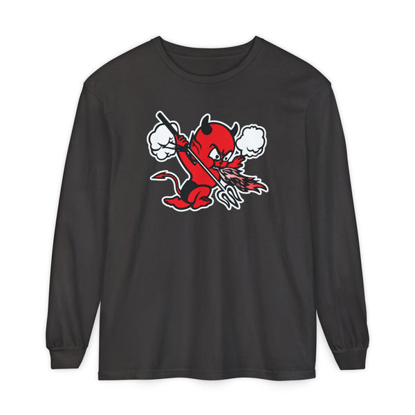 Garment-Dyed Long Sleeve Tee