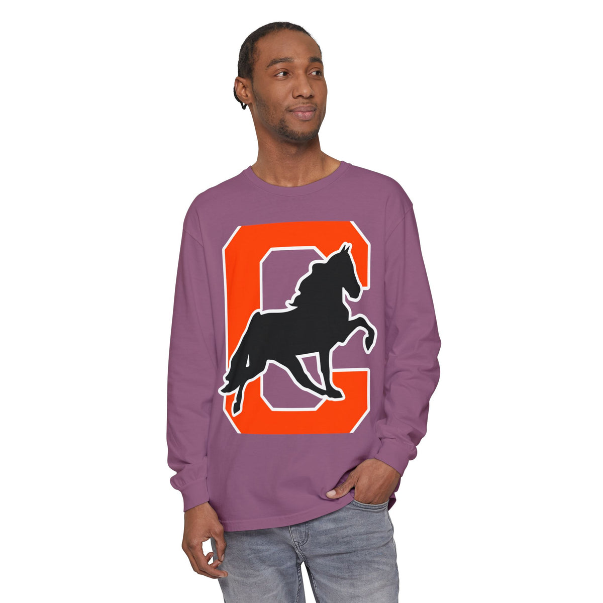 Garment-Dyed Long Sleeve Tee