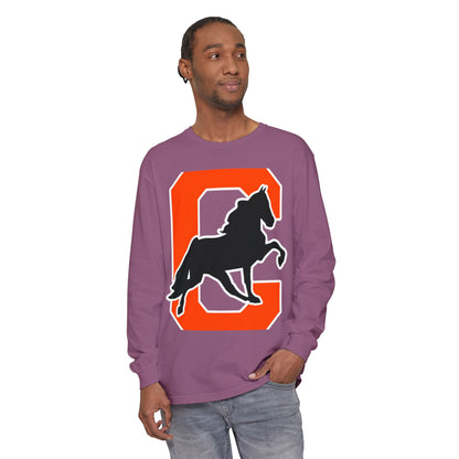Garment-Dyed Long Sleeve Tee