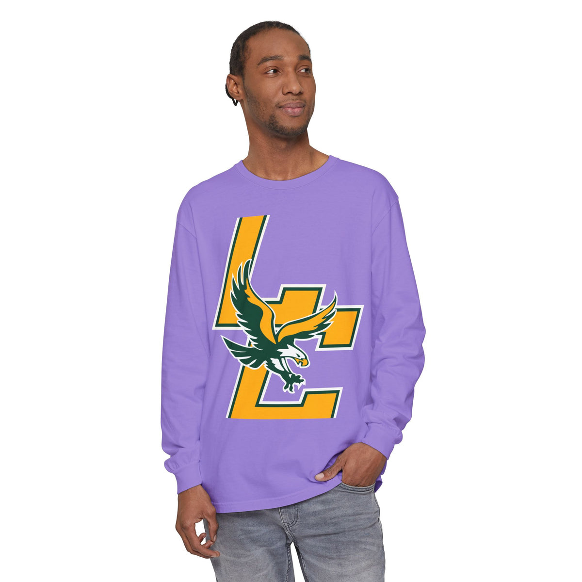 Garment-Dyed Long Sleeve Tee