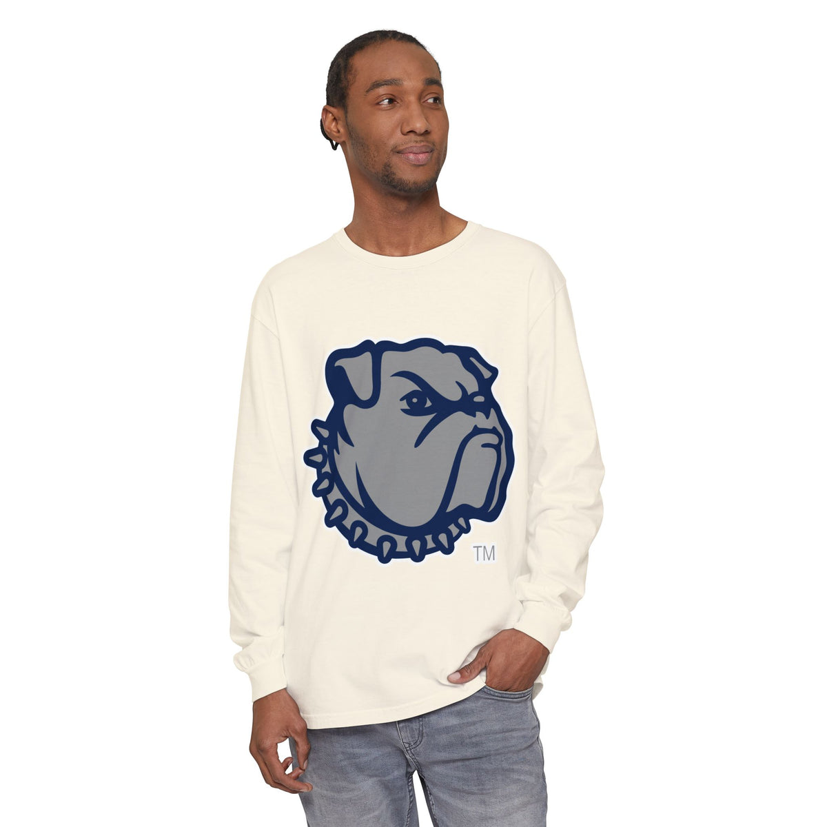 Garment-Dyed Long Sleeve Tee