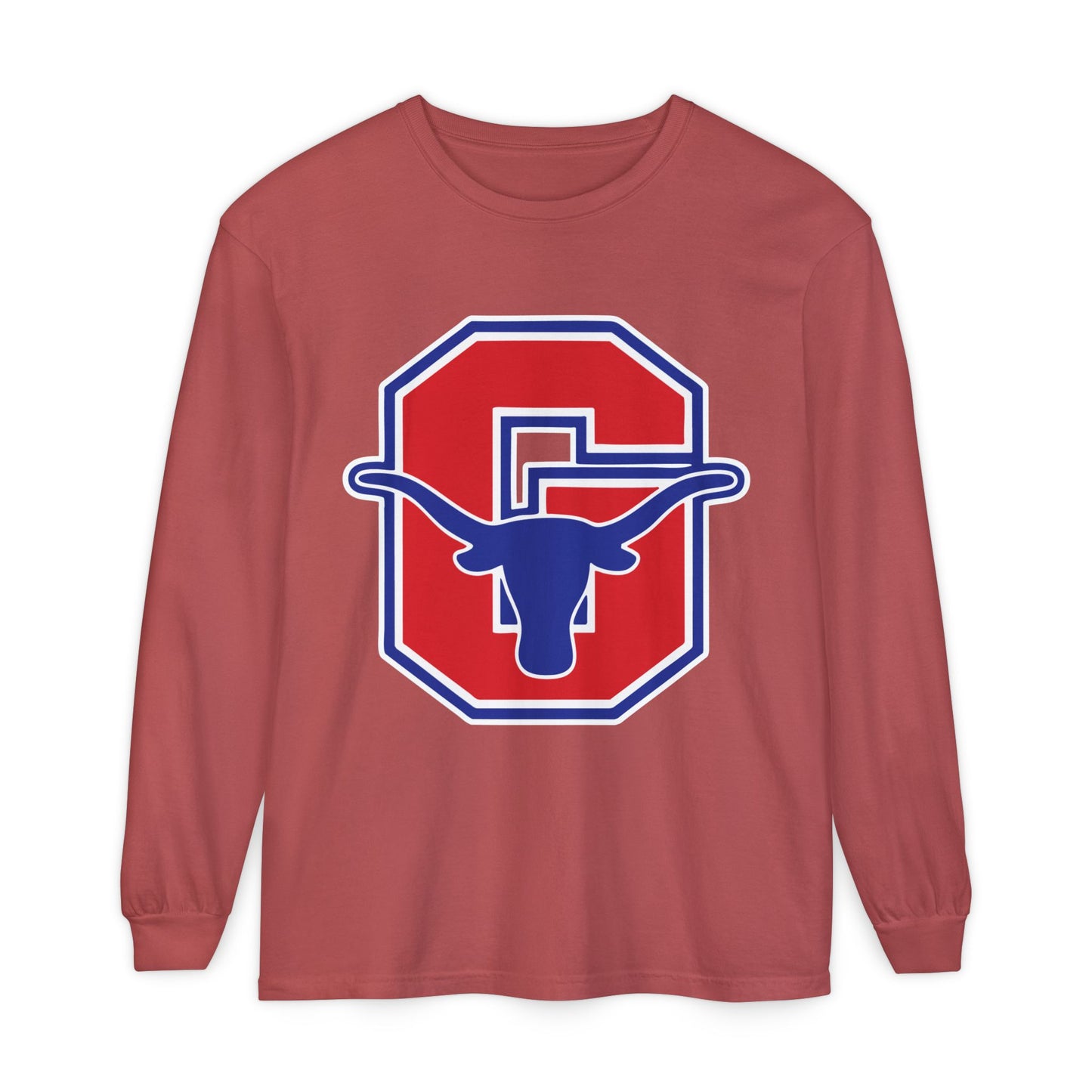 Garment-Dyed Long Sleeve Tee