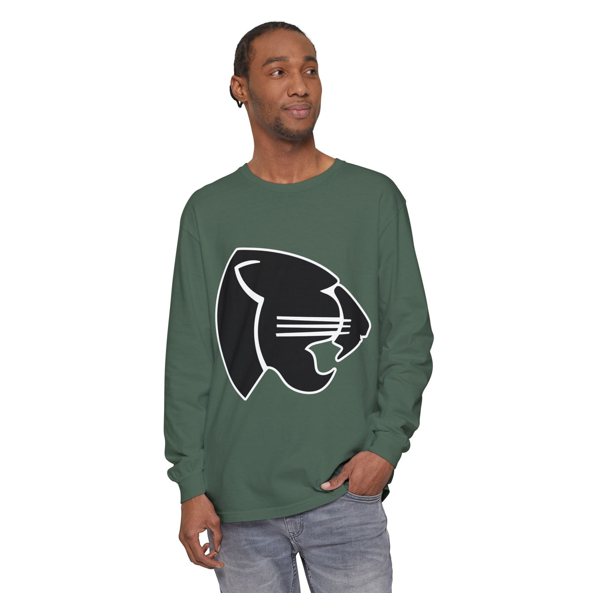 Garment-Dyed Long Sleeve Tee