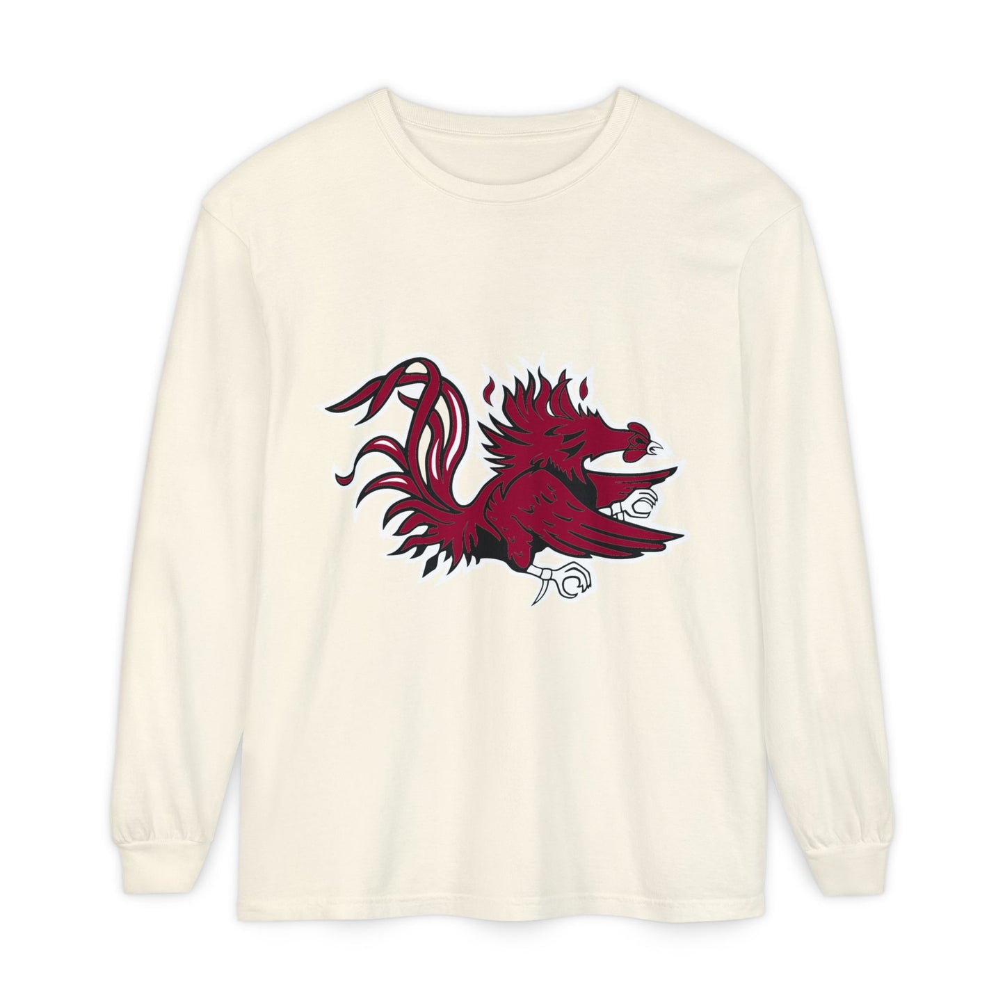 Garment-Dyed Long Sleeve Tee