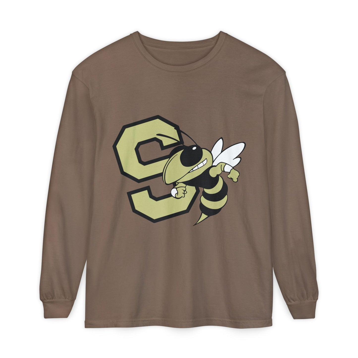 Garment-Dyed Long Sleeve Tee