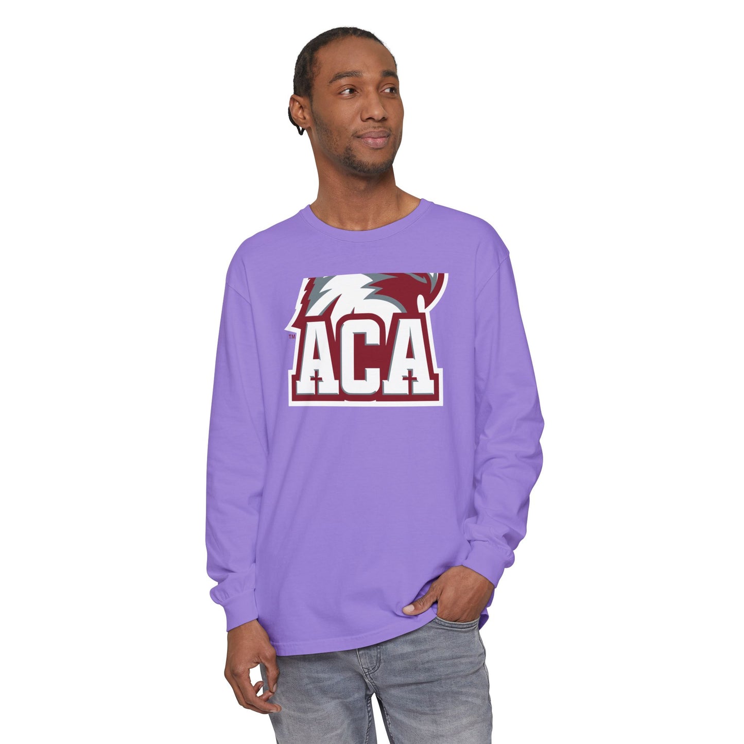 Garment-Dyed Long Sleeve Tee