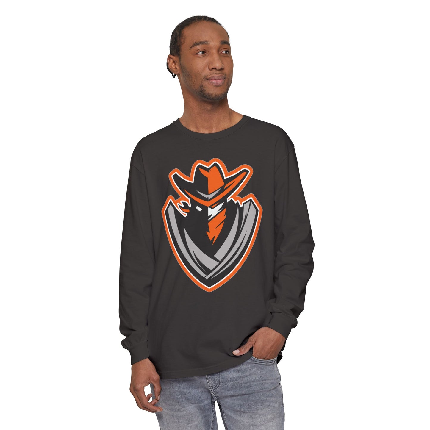 Garment-Dyed Long Sleeve Tee