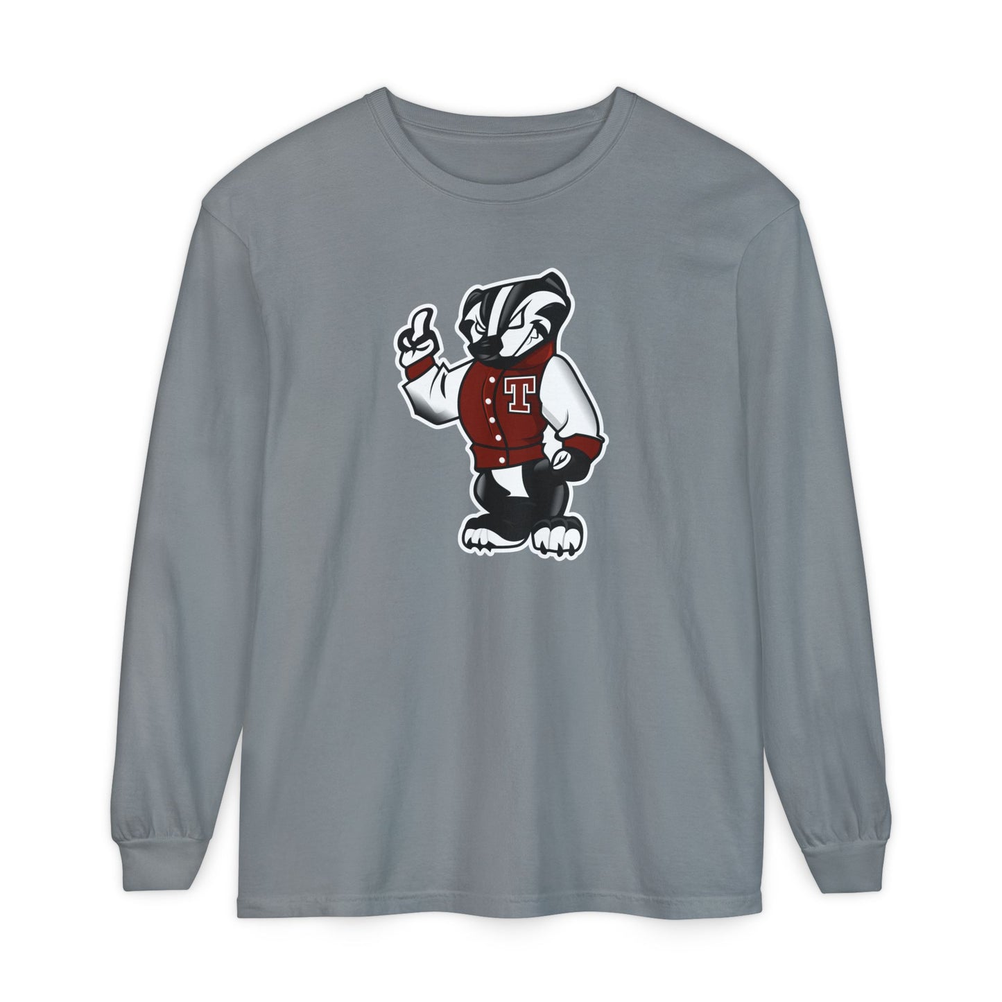 Garment-Dyed Long Sleeve Tee