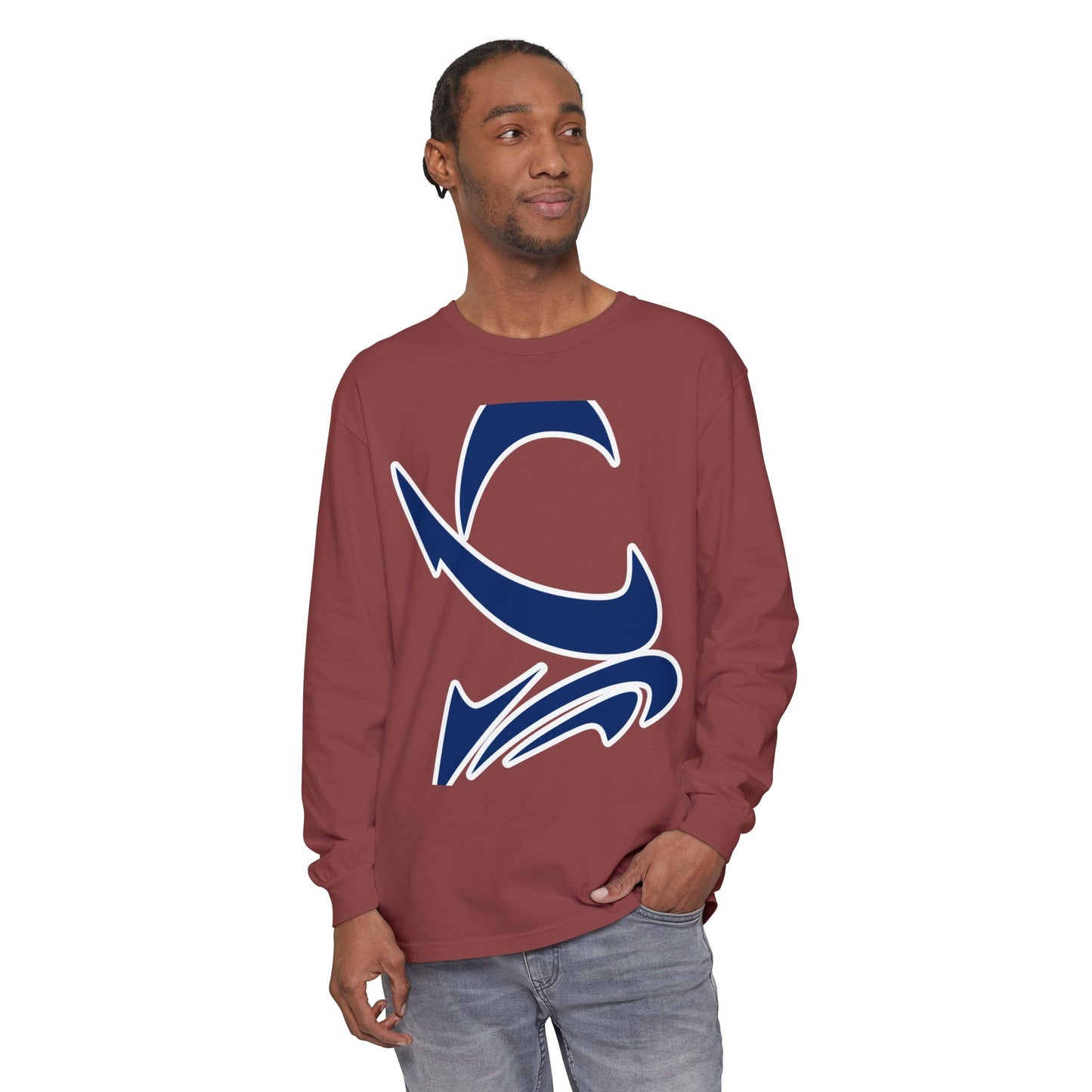 Garment-Dyed Long Sleeve Tee