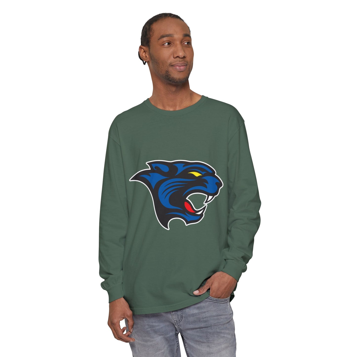 Garment-Dyed Long Sleeve Tee