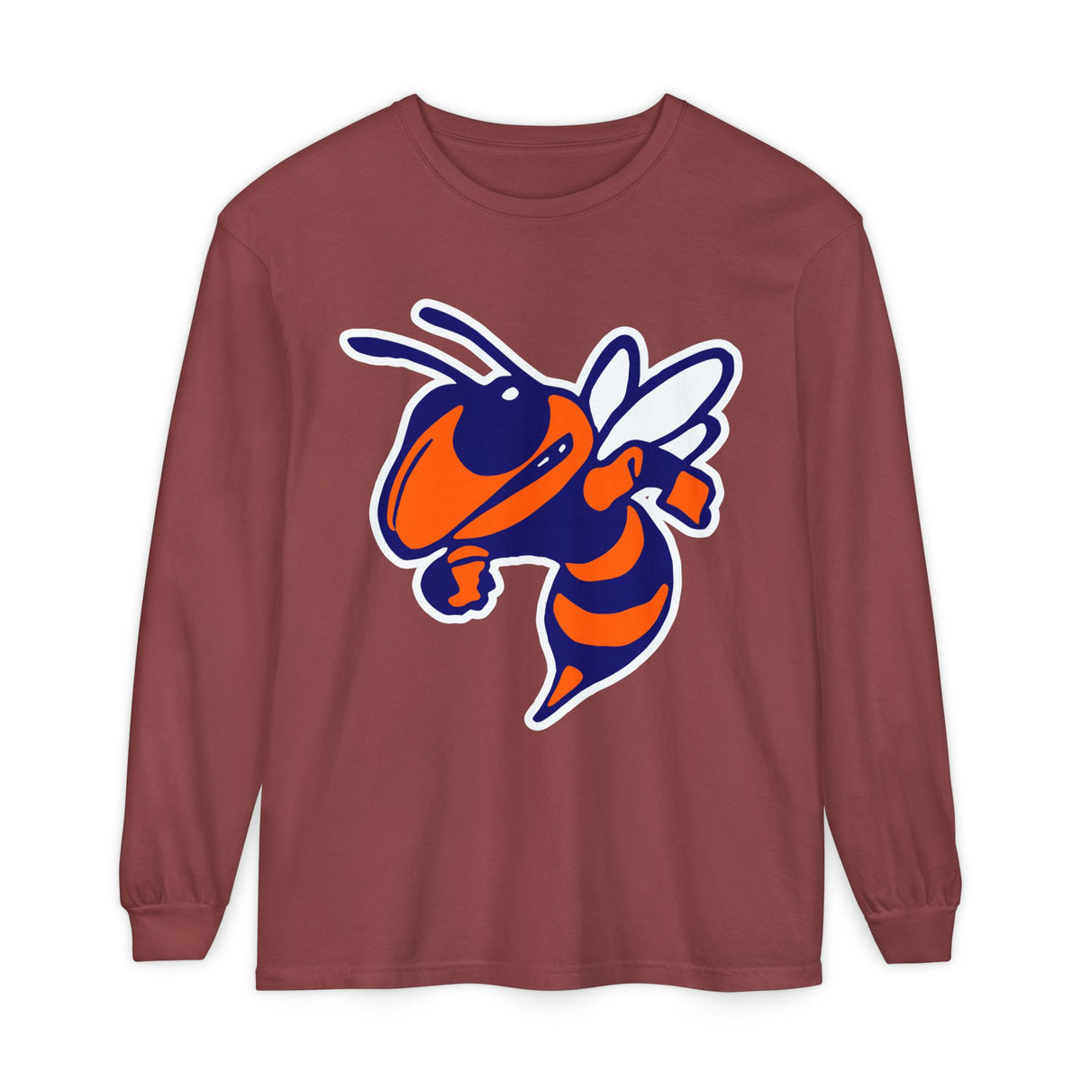 Garment-Dyed Long Sleeve Tee