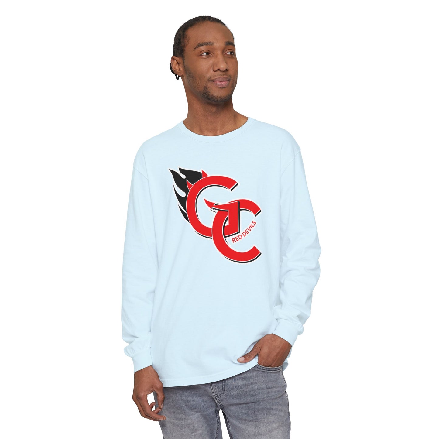 Garment-Dyed Long Sleeve Tee