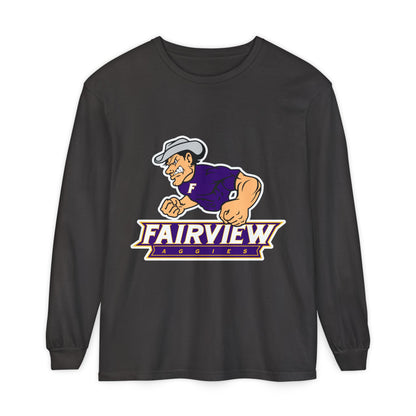 Garment-Dyed Long Sleeve Tee