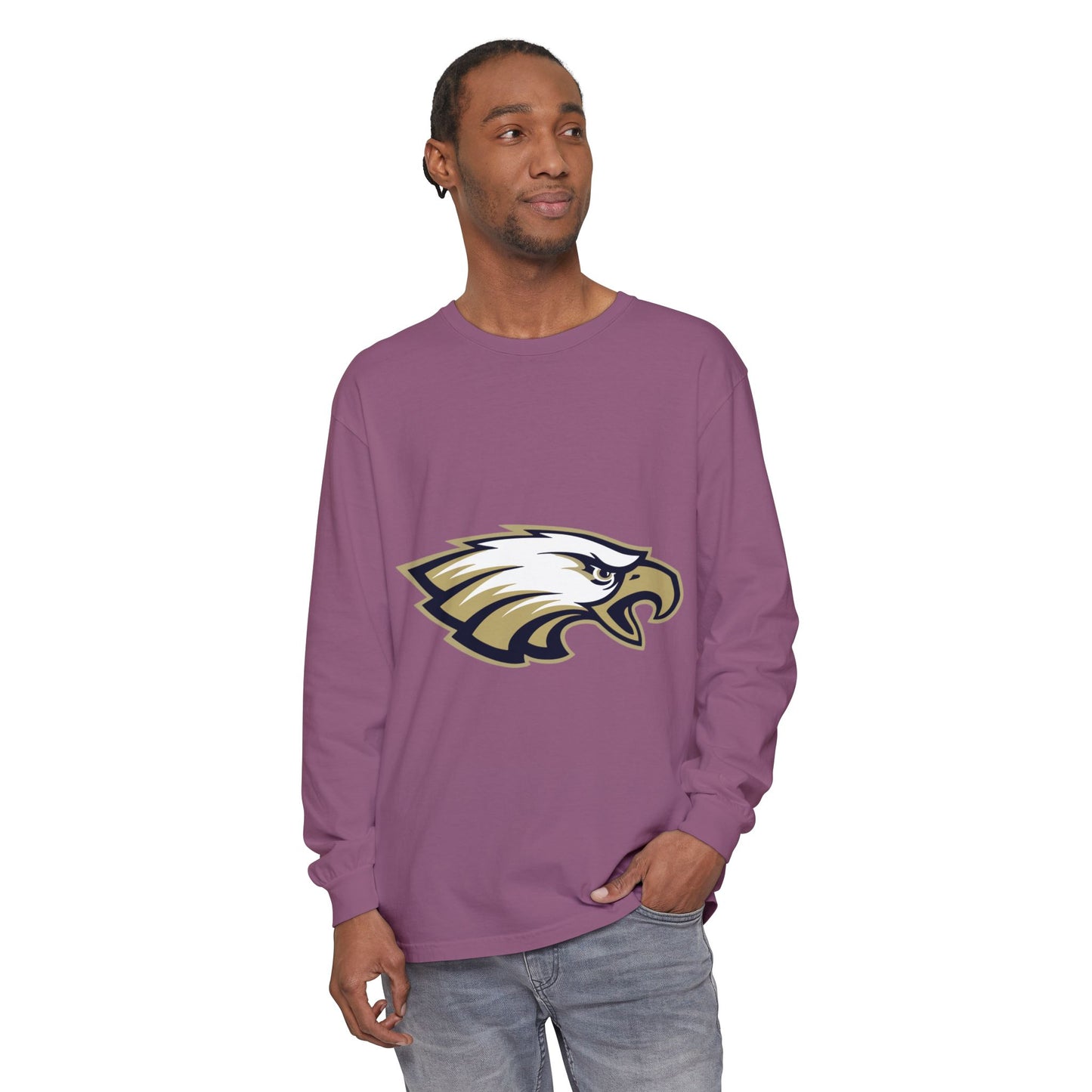 Garment-Dyed Long Sleeve Tee