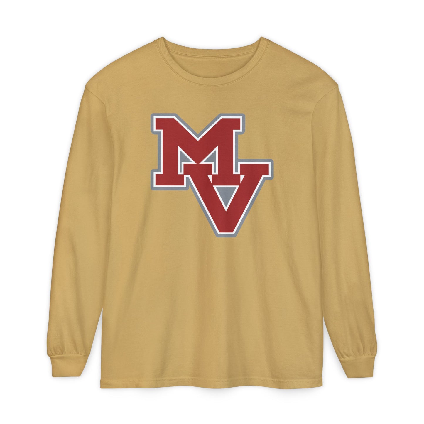 Garment-Dyed Long Sleeve Tee