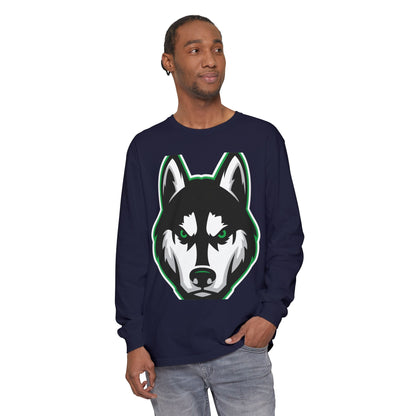 Garment-Dyed Long Sleeve Tee