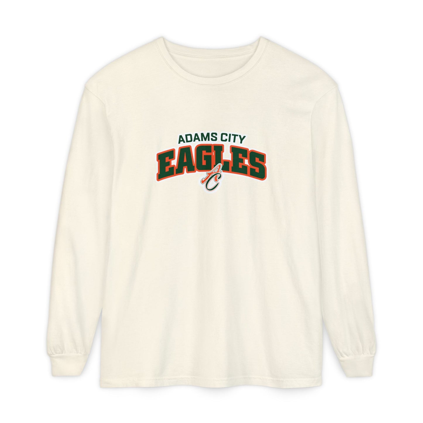 Garment-Dyed Long Sleeve Tee