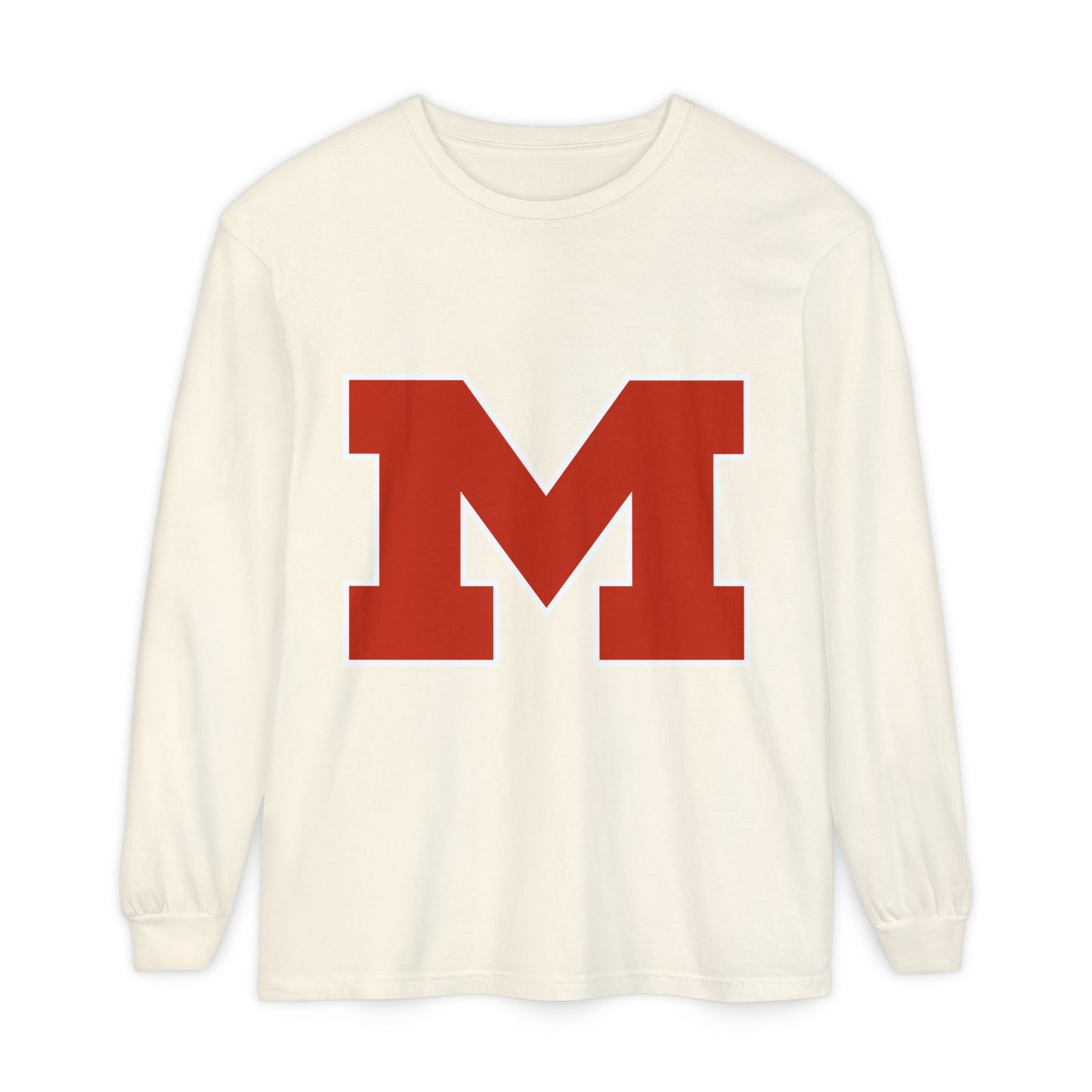 Garment-Dyed Long Sleeve Tee
