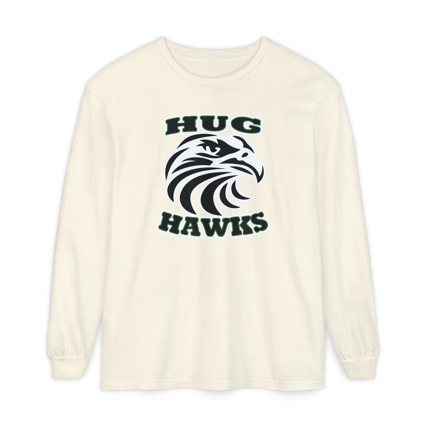 Garment-Dyed Long Sleeve Tee