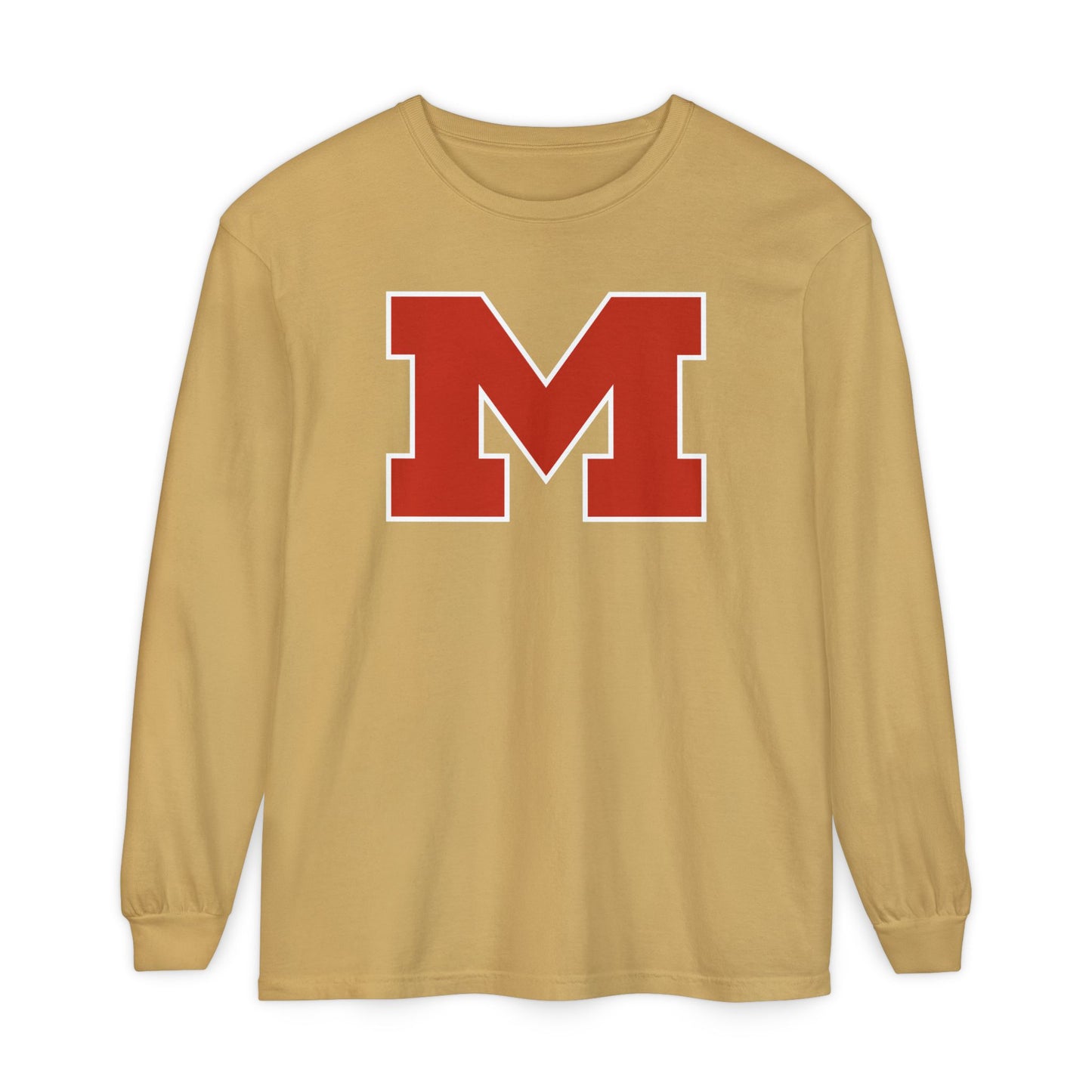 Garment-Dyed Long Sleeve Tee