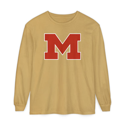 Garment-Dyed Long Sleeve Tee