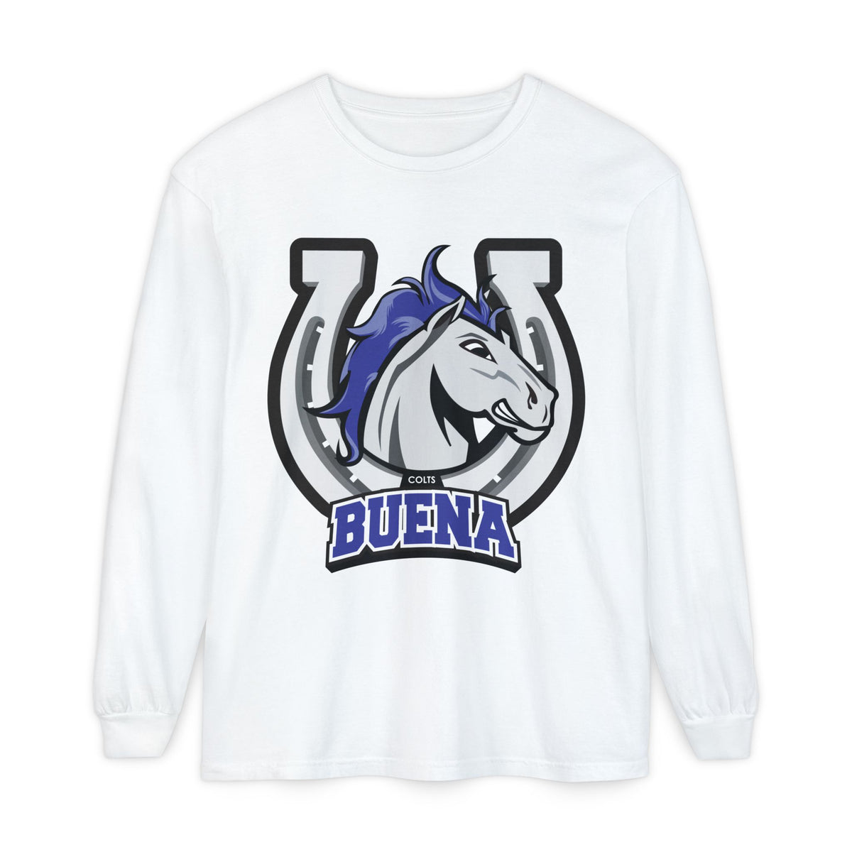 Garment-Dyed Long Sleeve Tee