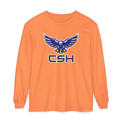 Garment-Dyed Long Sleeve Tee