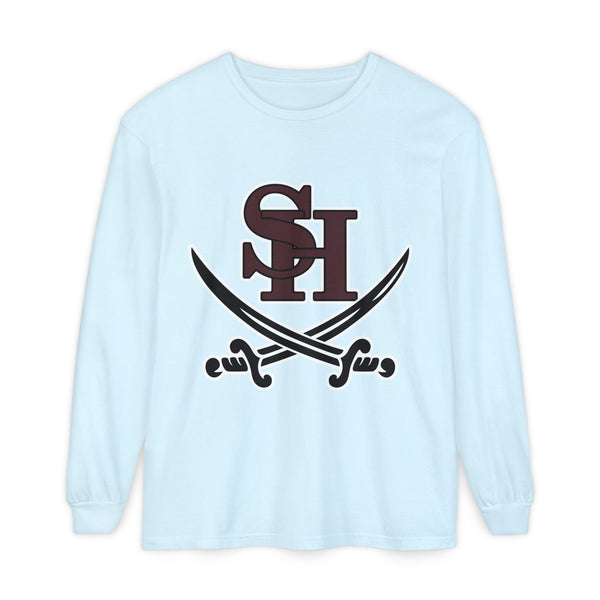 Garment-Dyed Long Sleeve Tee