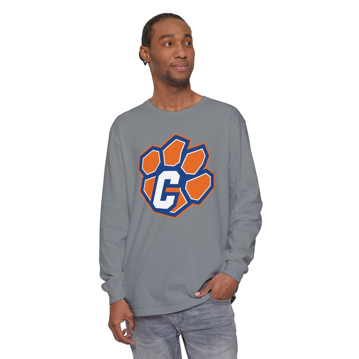 Garment-Dyed Long Sleeve Tee
