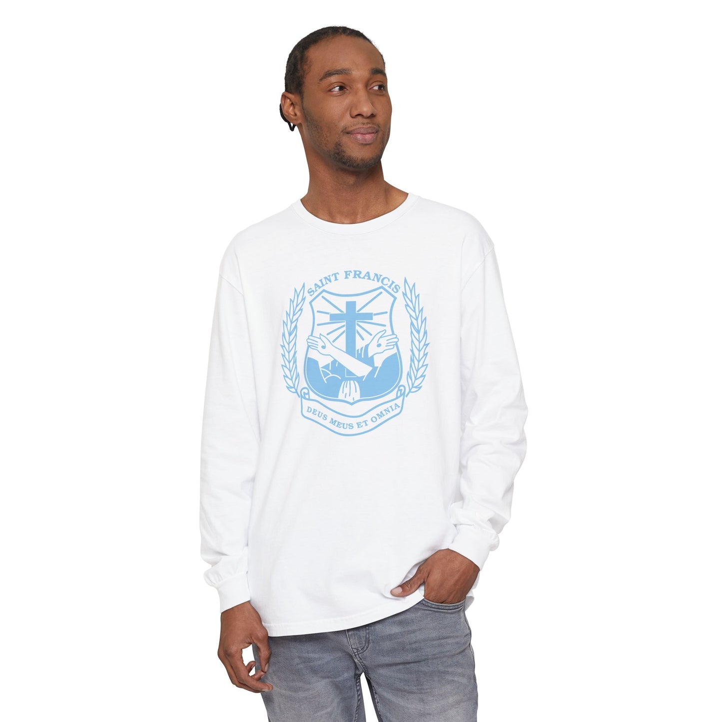 Garment-Dyed Long Sleeve Tee