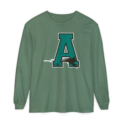 Garment-Dyed Long Sleeve Tee