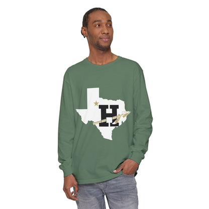 Garment-Dyed Long Sleeve Tee