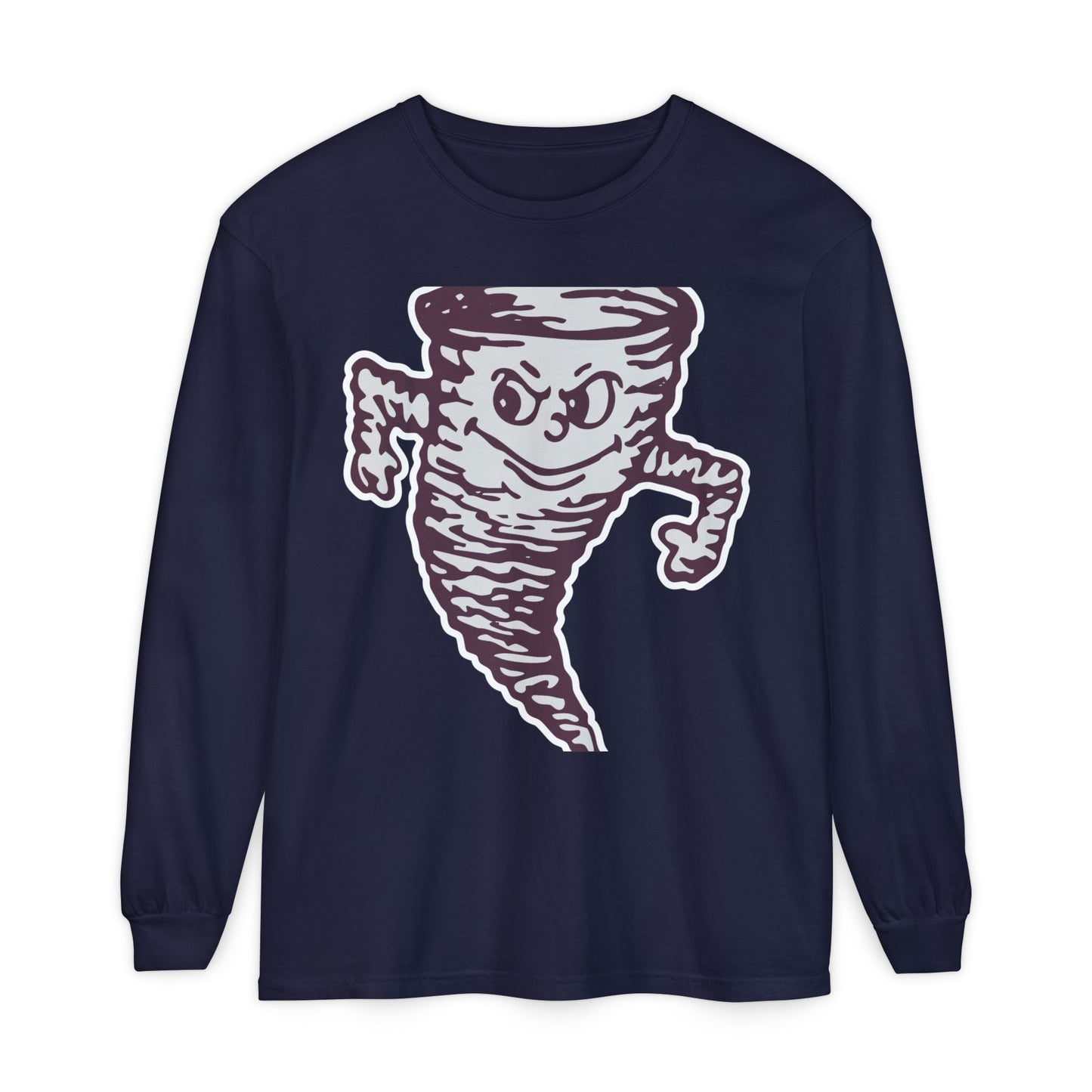 Garment-Dyed Long Sleeve Tee