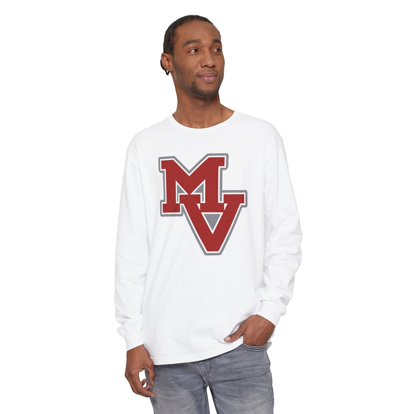 Garment-Dyed Long Sleeve Tee