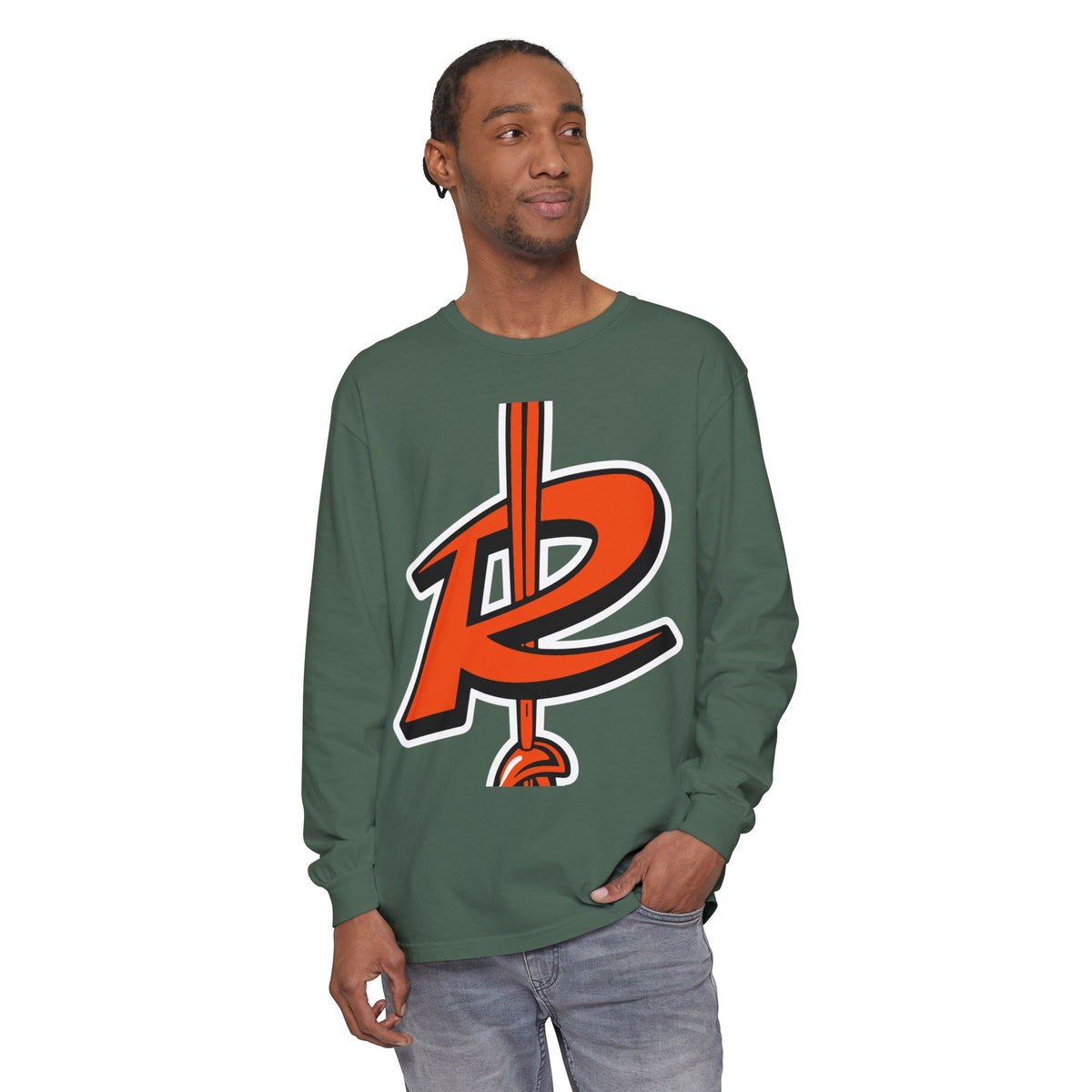 Garment-Dyed Long Sleeve Tee