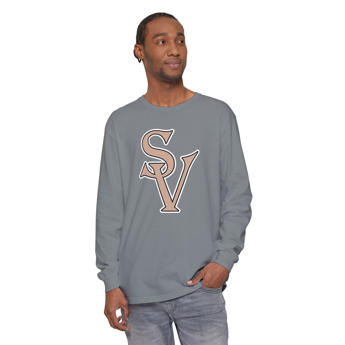 Garment-Dyed Long Sleeve Tee