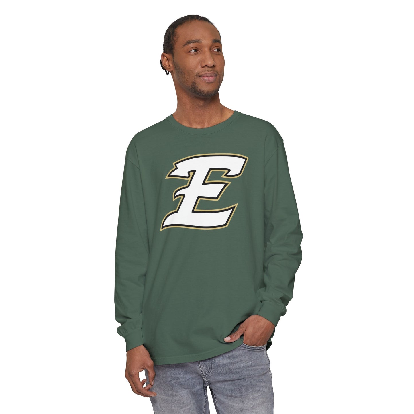 Garment-Dyed Long Sleeve Tee