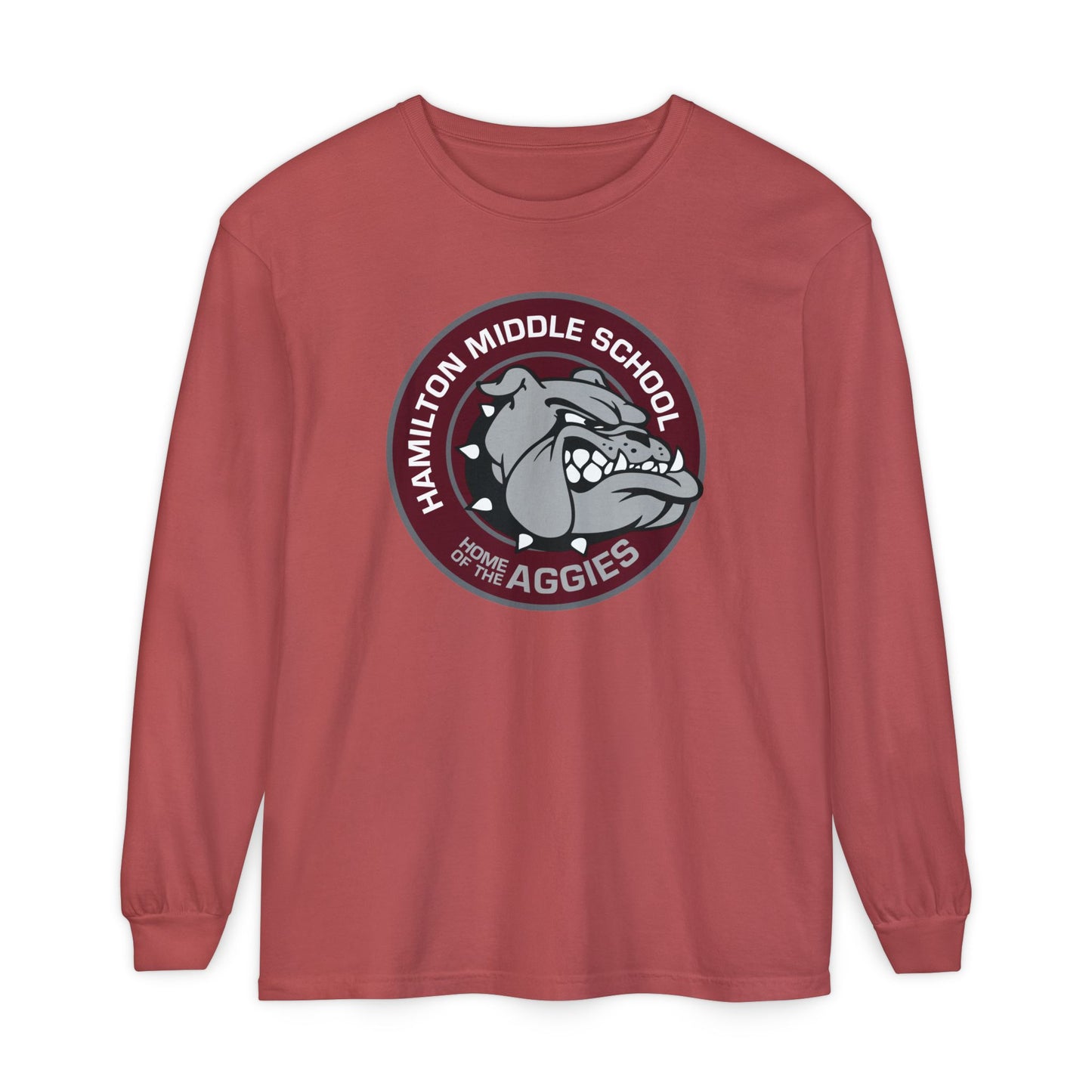 Garment-Dyed Long Sleeve Tee