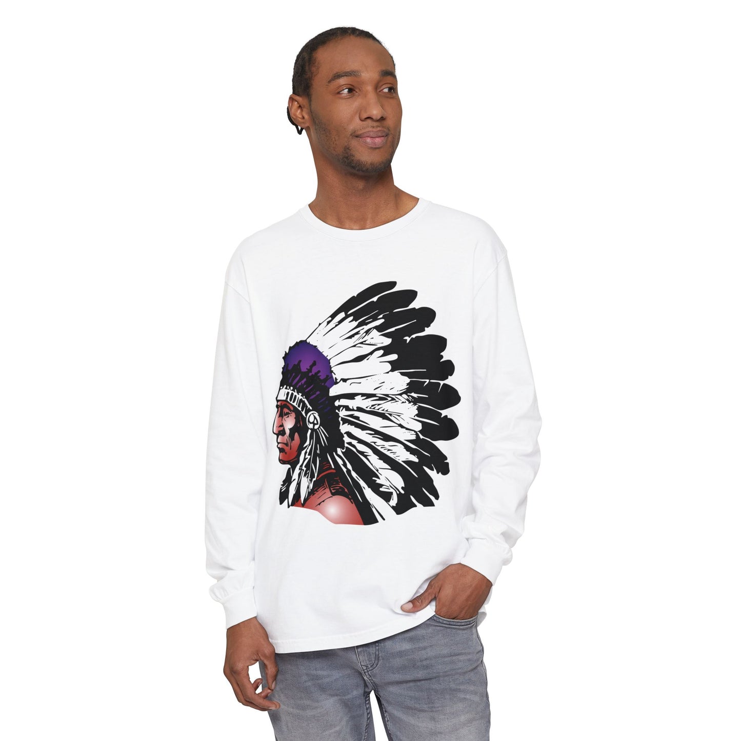 Garment-Dyed Long Sleeve Tee