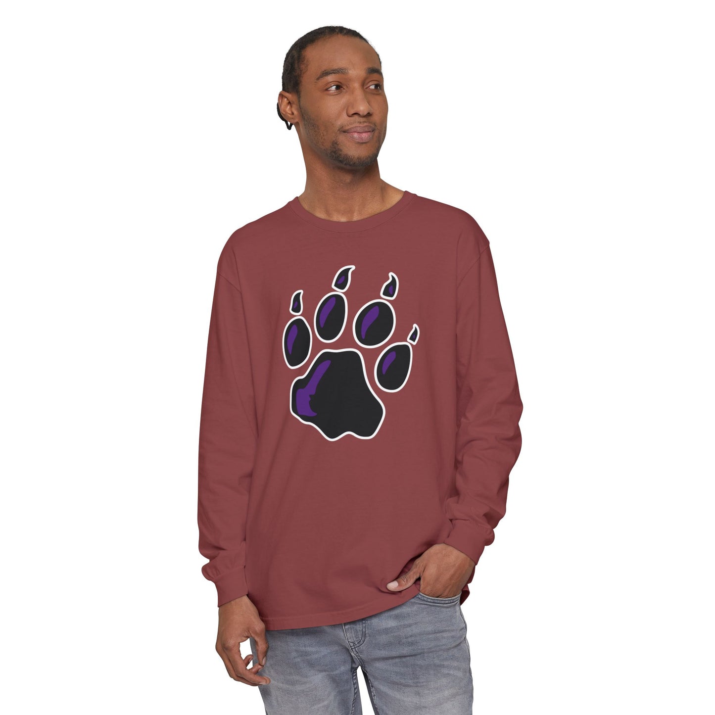 Garment-Dyed Long Sleeve Tee