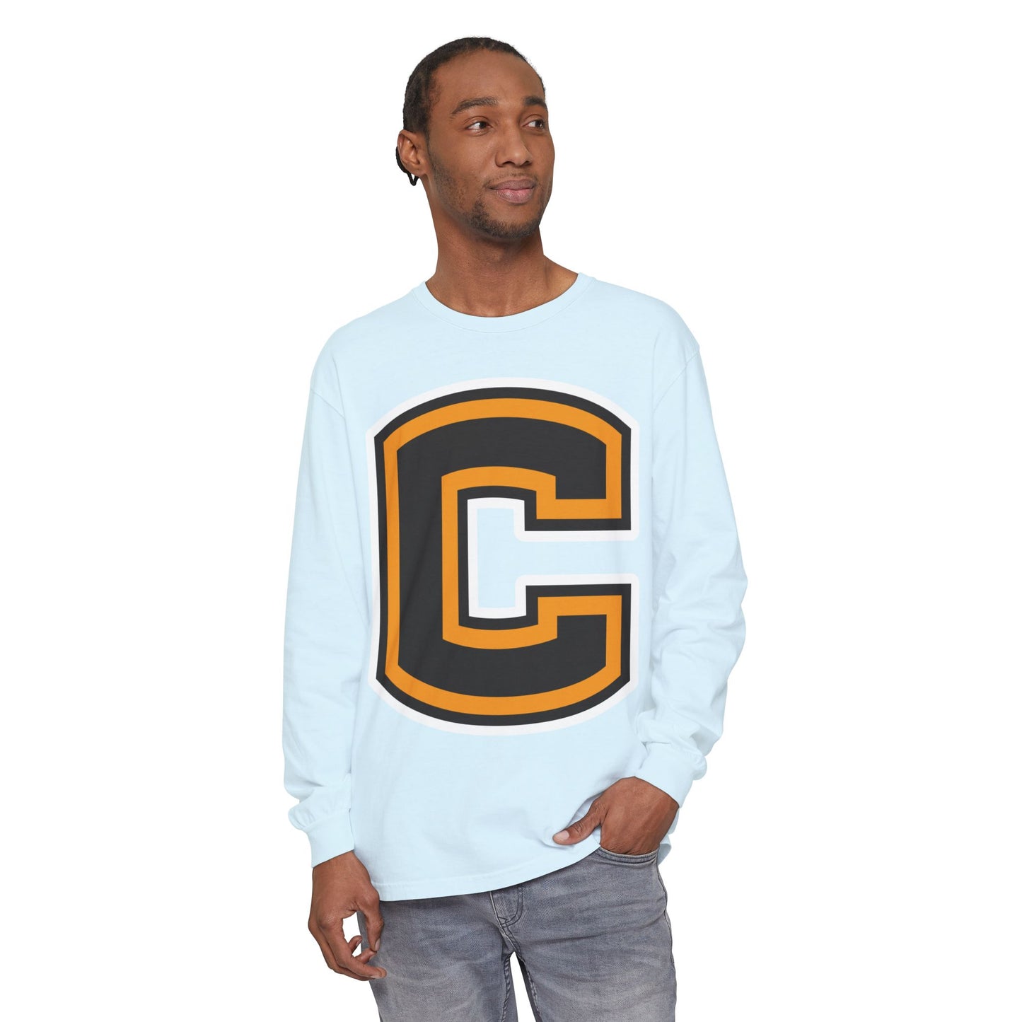 Garment-Dyed Long Sleeve Tee
