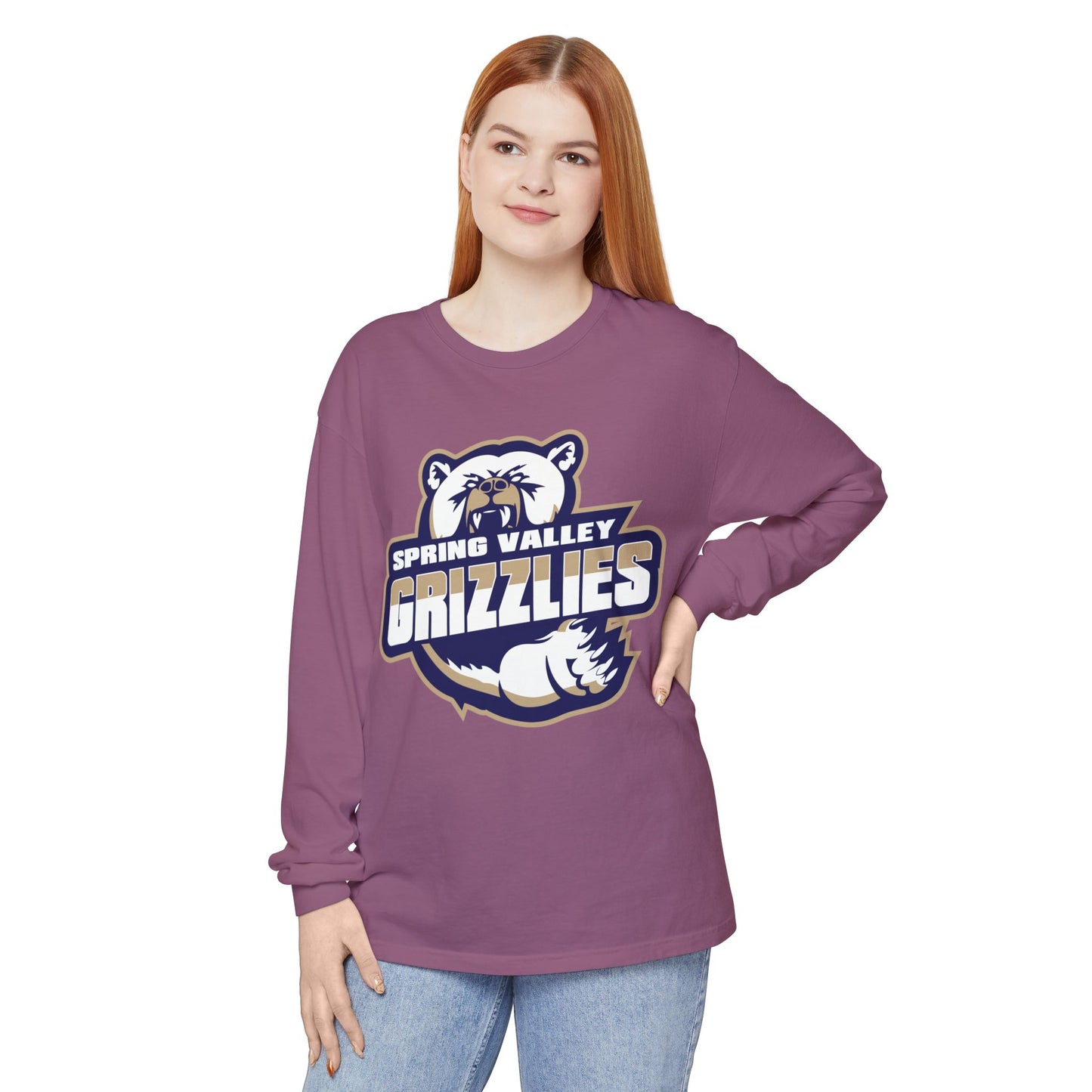 Garment-Dyed Long Sleeve Tee