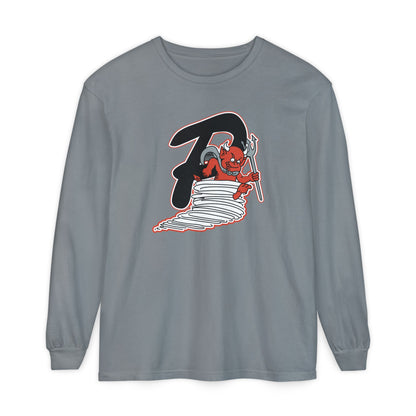 Garment-Dyed Long Sleeve Tee