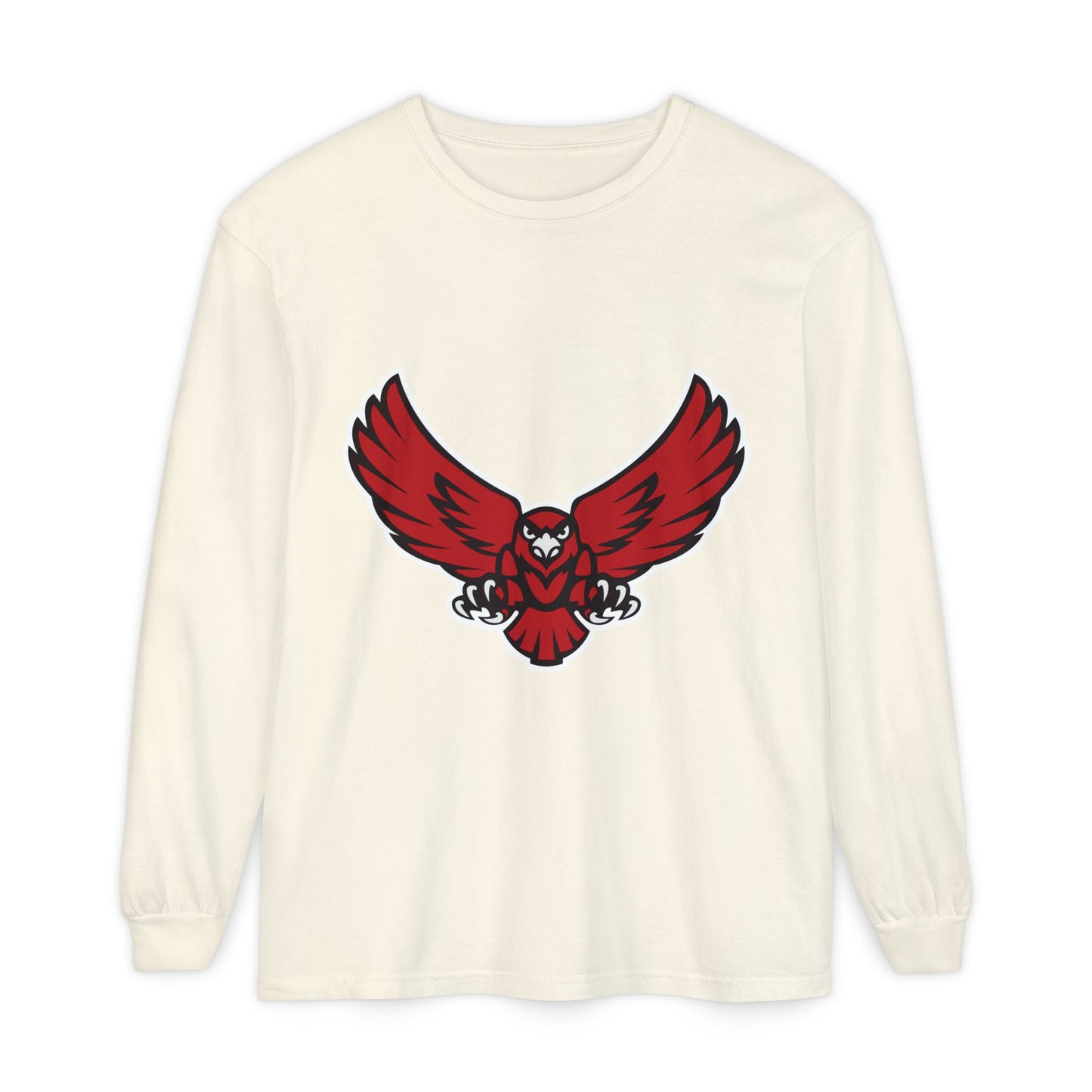 Garment-Dyed Long Sleeve Tee